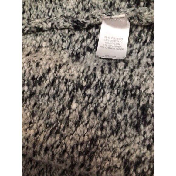 Pure Jill J Jill Sweater Womens Medium Petite Marled Buttons Pockets Cardigan - Picture 8 of 8